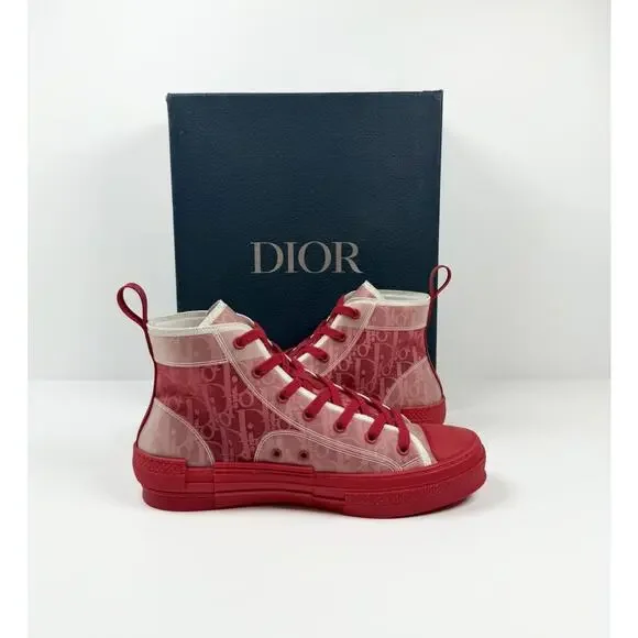 Size 41EU/8US - Dior B23 High Dior Oblique Red WORN 1X! - Picture 5 of 9